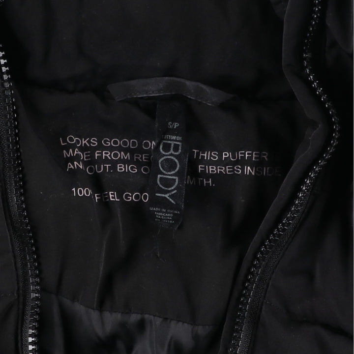 BODY Padded Jacket Puffer Jacket Women's Size S polyester black type Vintage Second Hand
