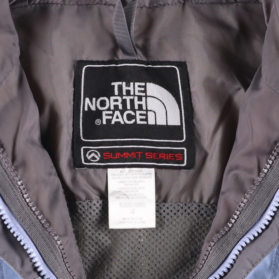 The North Face Summit Series Nylon Parka, Women's, Size L Nylon Blue type light blue Vintage Second Hand