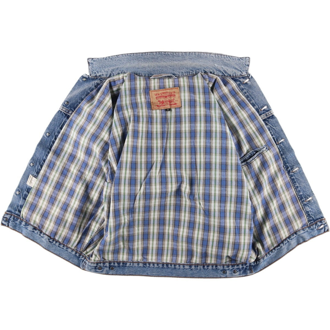 90'S Levi's denim jacket, denim jacket, made in the USA, men's size M, vintage cotton blue type Vintage Second Hand