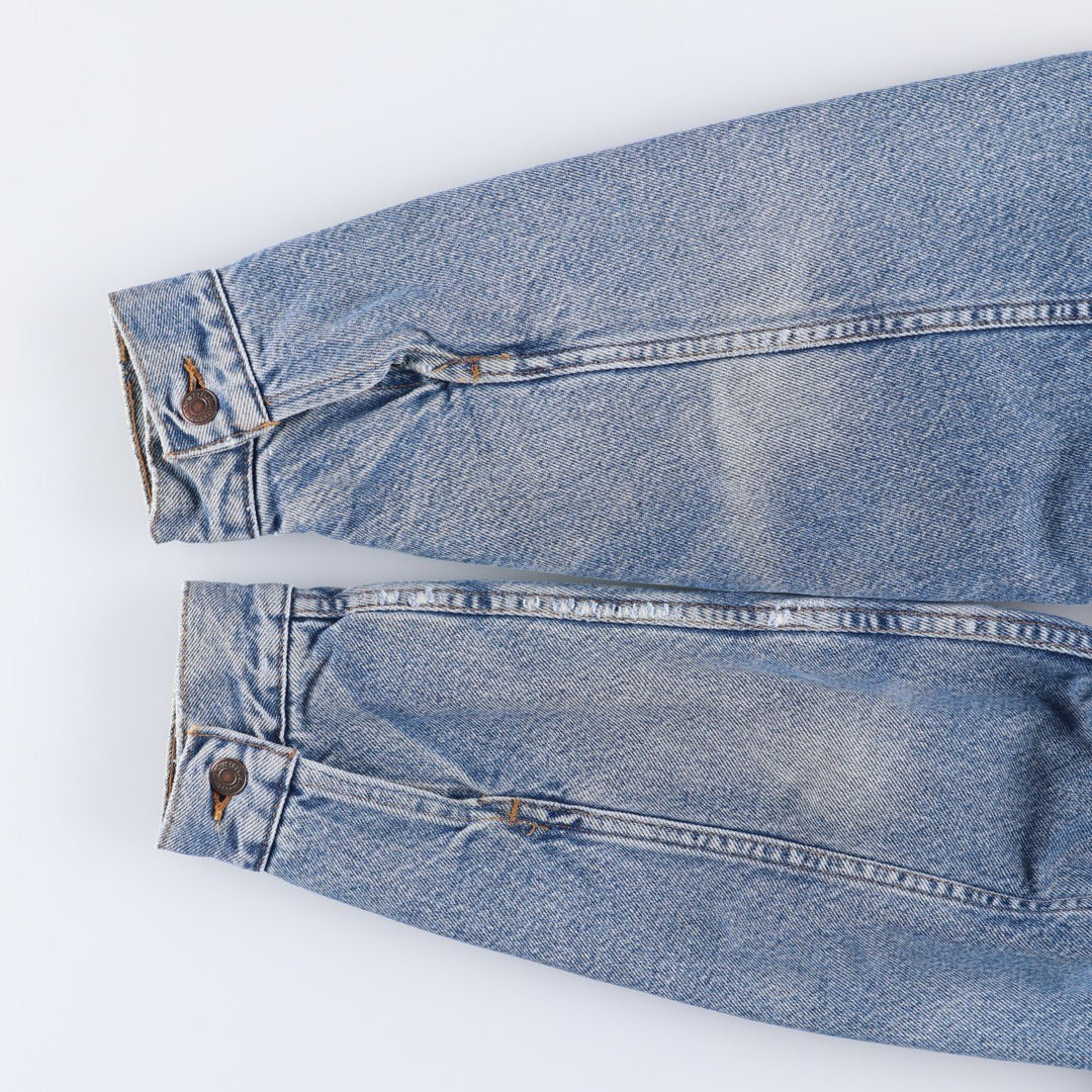 90'S Levi's denim jacket, denim jacket, made in the USA, men's size M, vintage cotton blue type Vintage Second Hand