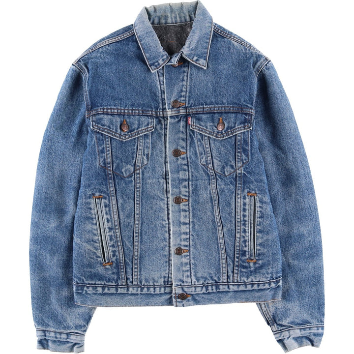 90s-00'S Levi's denim jacket, size S, men's cotton blue type Vintage Second Hand