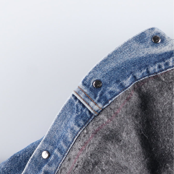 90s-00'S Levi's denim jacket, size S, men's cotton blue type Vintage Second Hand