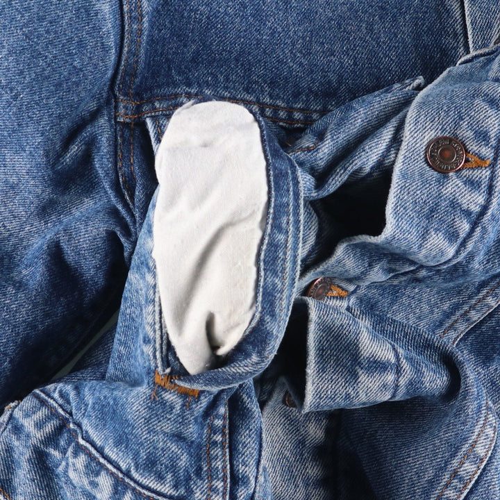 90s-00'S Levi's denim jacket, size S, men's cotton blue type Vintage Second Hand