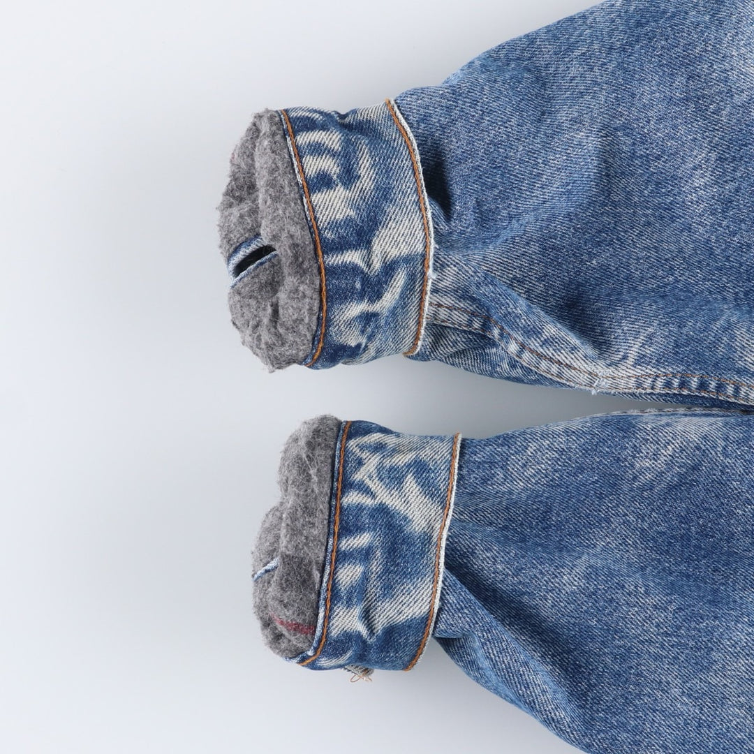 90s-00'S Levi's denim jacket, size S, men's cotton blue type Vintage Second Hand
