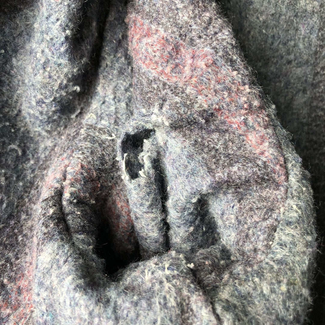 Vintage 80s-90'S Roebucks denim coverall, made in the USA, size L, men's cotton blue type Vintage Second Hand