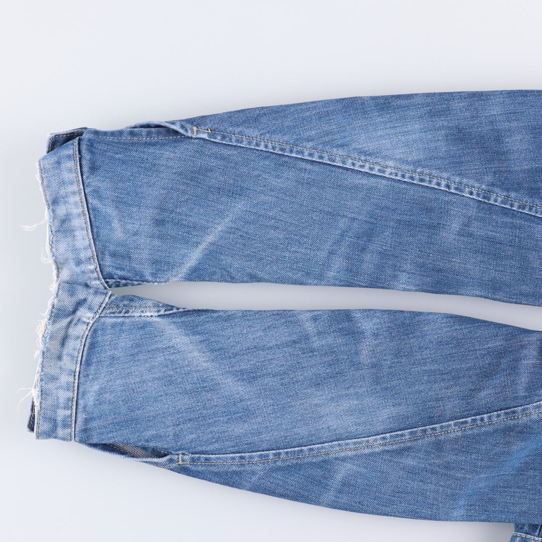 Levi's Engineered Euro Model Denim Zip-Up Jacket, Women's Size L cotton blue type Vintage Second Hand