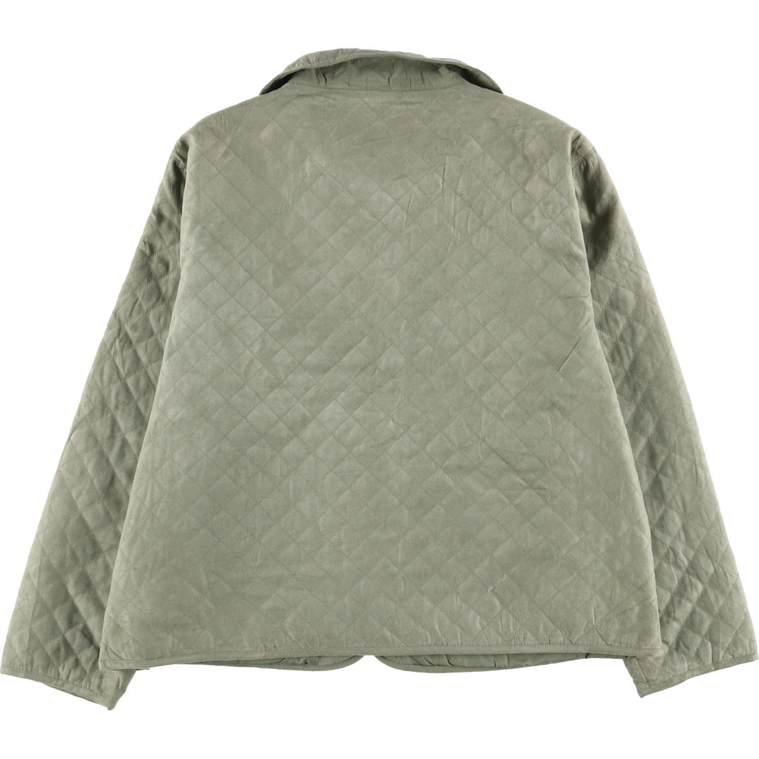 90s-00'S Cabelas Quilted Puffer Jacket, Women's, XXL, Vintage polyester Khaki type sage green Vintage Second Hand