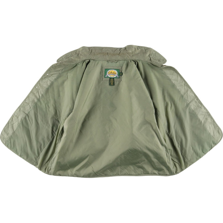 90s-00'S Cabelas Quilted Puffer Jacket, Women's, XXL, Vintage polyester Khaki type sage green Vintage Second Hand