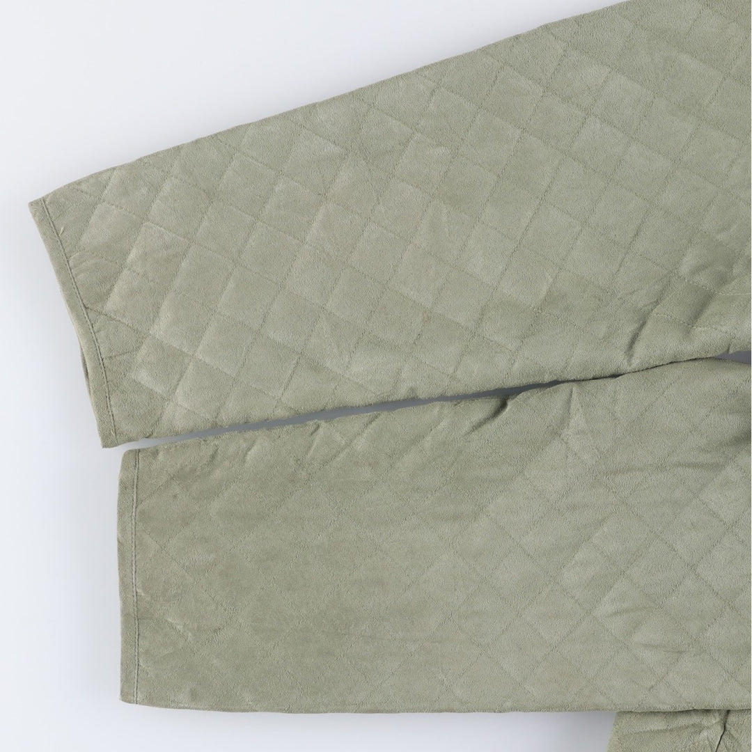 90s-00'S Cabelas Quilted Puffer Jacket, Women's, XXL, Vintage polyester Khaki type sage green Vintage Second Hand