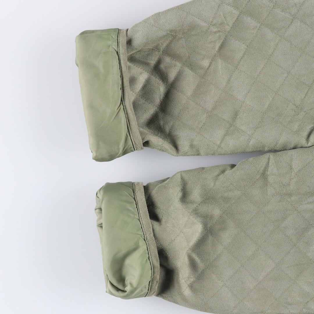 90s-00'S Cabelas Quilted Puffer Jacket, Women's, XXL, Vintage polyester Khaki type sage green Vintage Second Hand