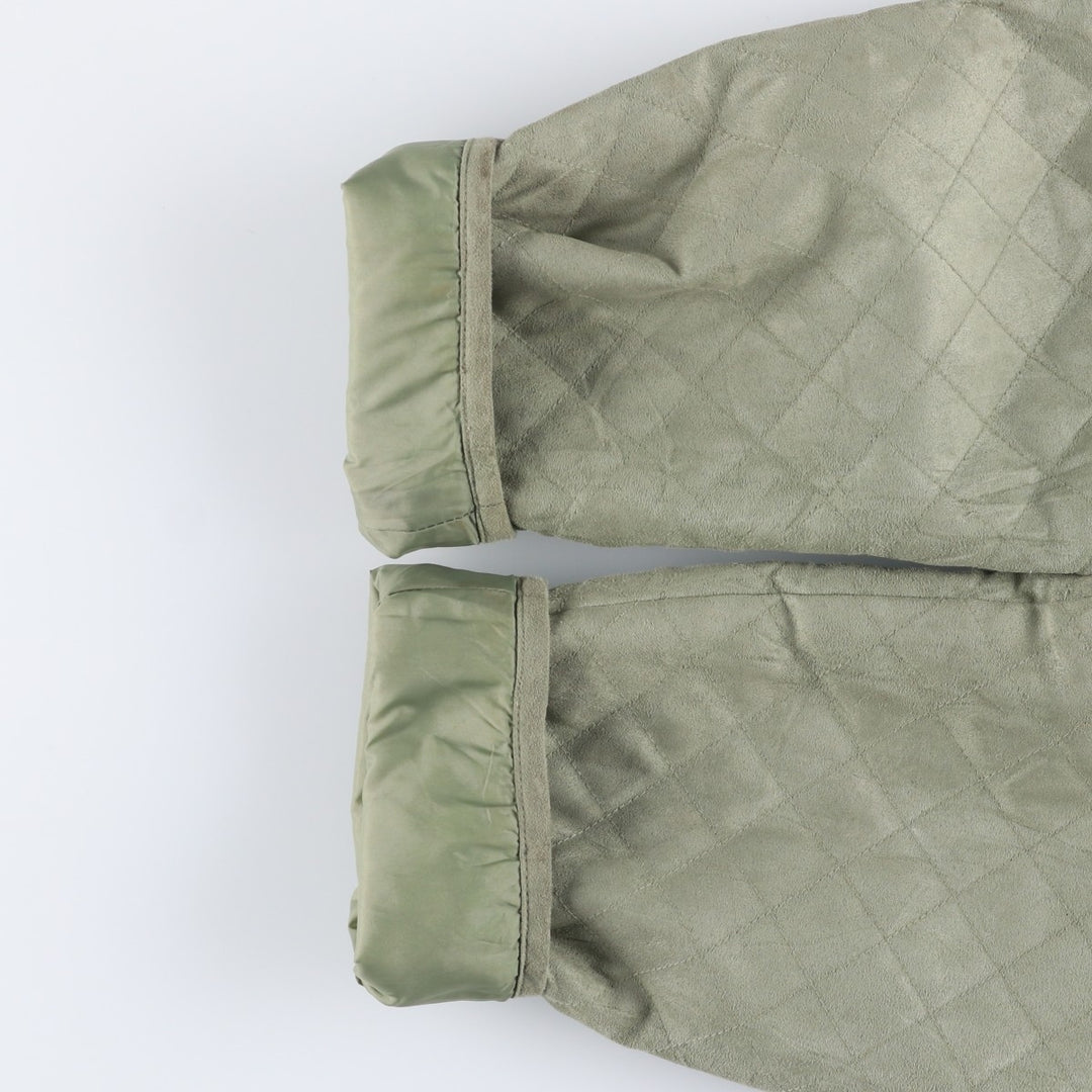 90s-00'S Cabelas Quilted Puffer Jacket, Women's, XXL, Vintage polyester Khaki type sage green Vintage Second Hand