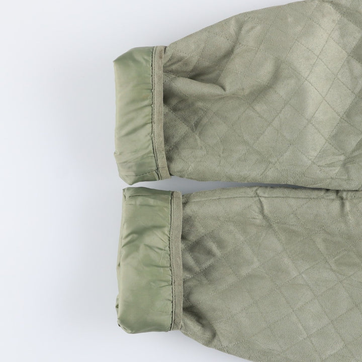 90s-00'S Cabelas Quilted Puffer Jacket, Women's, XXL, Vintage polyester Khaki type sage green Vintage Second Hand