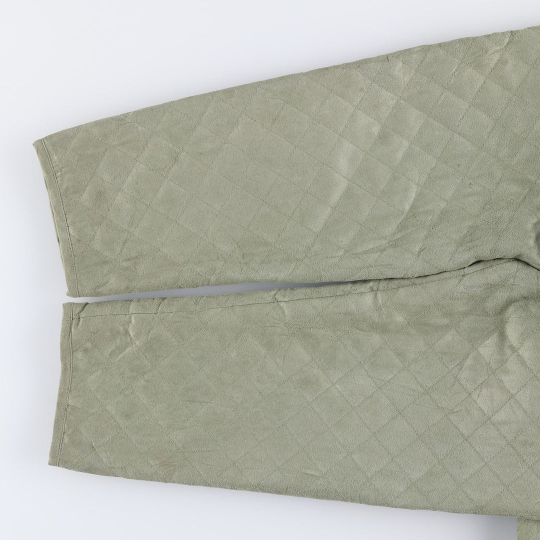 90s-00'S Cabelas Quilted Puffer Jacket, Women's, XXL, Vintage polyester Khaki type sage green Vintage Second Hand