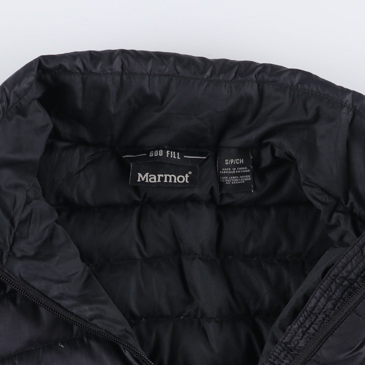 Marmot Down Jacket, Women's Size S polyester black type Vintage Second Hand