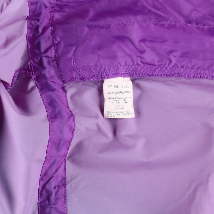 90s-00'S Vintage Columbia PACKABLE Mountain Parka Shell Jacket, Women's Size Medium Nylon purple type Vintage Second Hand