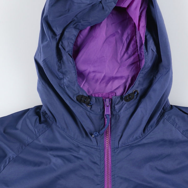 90s-00'S Vintage Columbia PACKABLE Mountain Parka Shell Jacket, Women's Size Medium Nylon purple type Vintage Second Hand