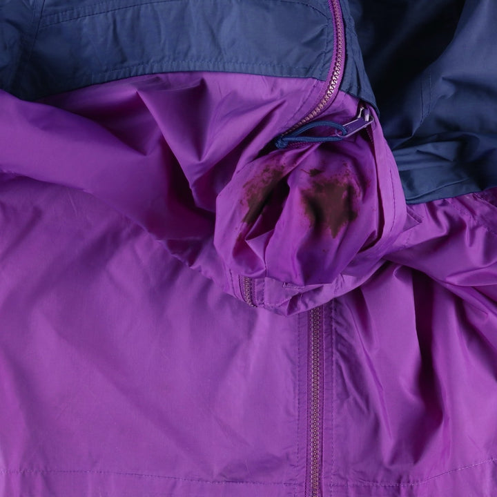90s-00'S Vintage Columbia PACKABLE Mountain Parka Shell Jacket, Women's Size Medium Nylon purple type Vintage Second Hand