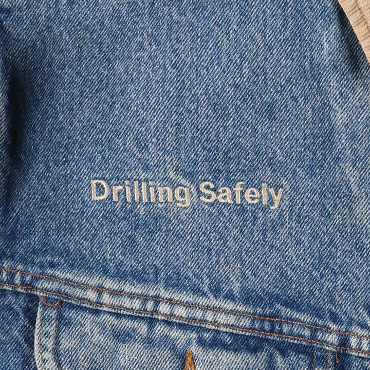 Vintage Mustang Storm Rider denim jacket, made in Canada, men's size XL cotton blue type Vintage Second Hand