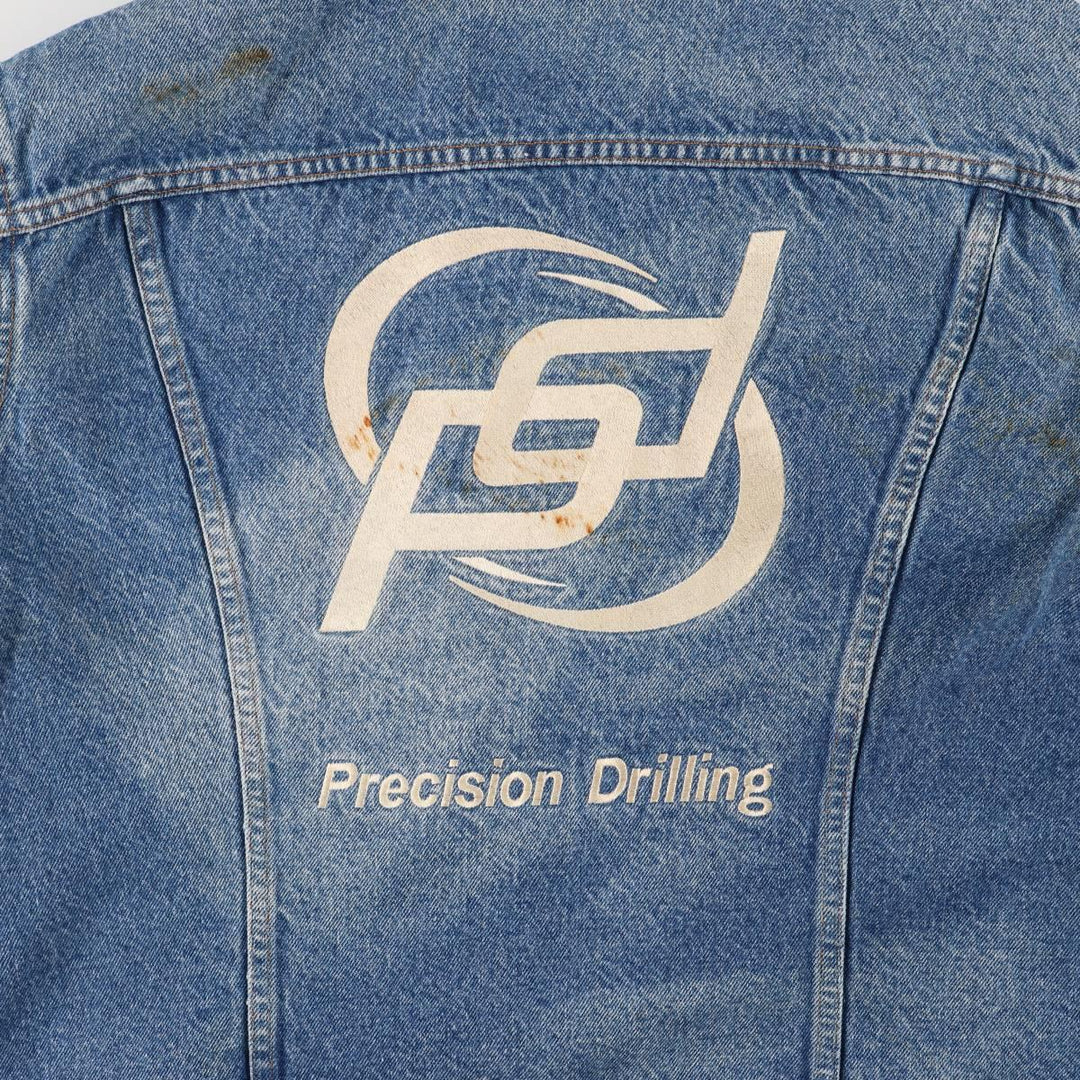 Vintage Mustang Storm Rider denim jacket, made in Canada, men's size XL cotton blue type Vintage Second Hand