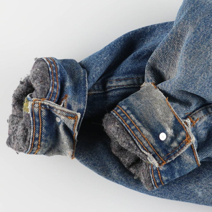 Vintage Mustang Storm Rider denim jacket, made in Canada, men's size XL cotton blue type Vintage Second Hand