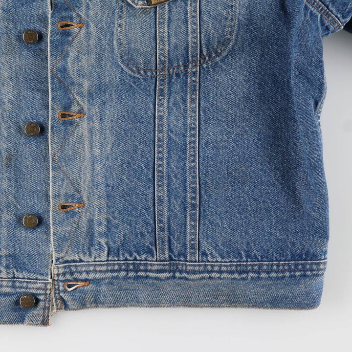 Vintage Mustang Storm Rider denim jacket, made in Canada, men's size XL cotton blue type Vintage Second Hand