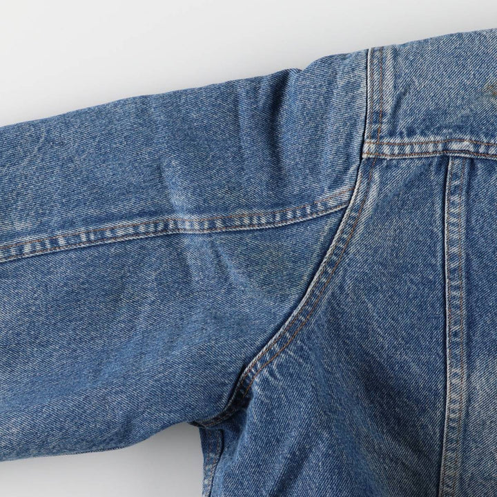 Vintage Mustang Storm Rider denim jacket, made in Canada, men's size XL cotton blue type Vintage Second Hand