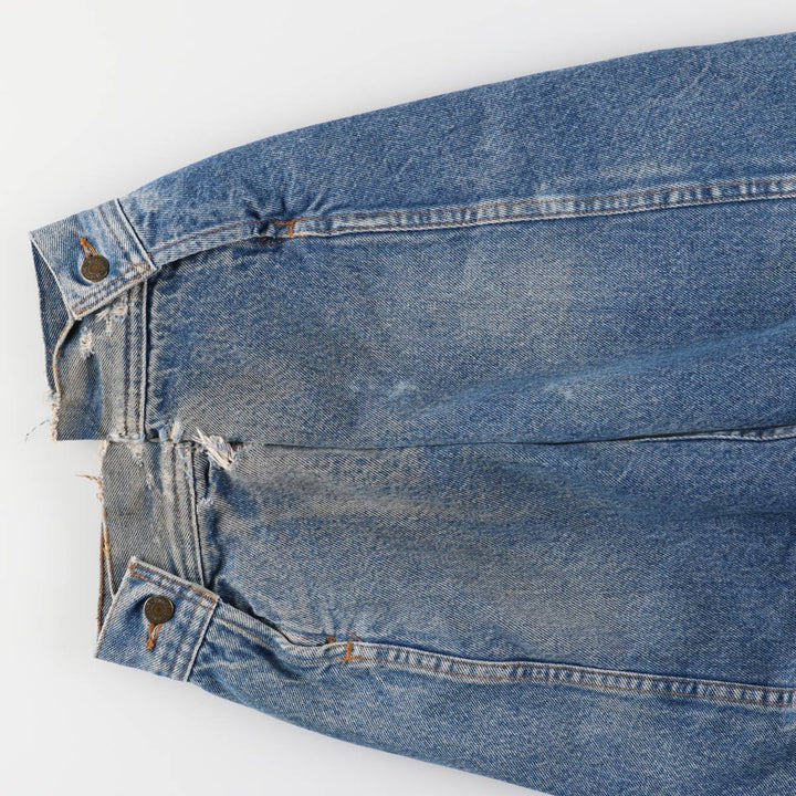 Vintage Mustang Storm Rider denim jacket, made in Canada, men's size XL cotton blue type Vintage Second Hand