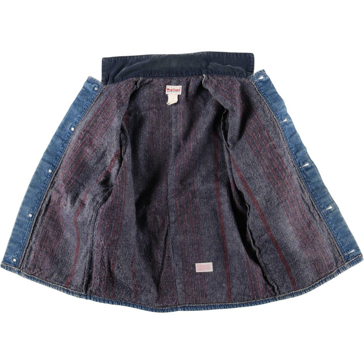 Vintage 1980'S WearGuard denim jacket, made in the USA, size S, men's cotton blue type Vintage Second Hand