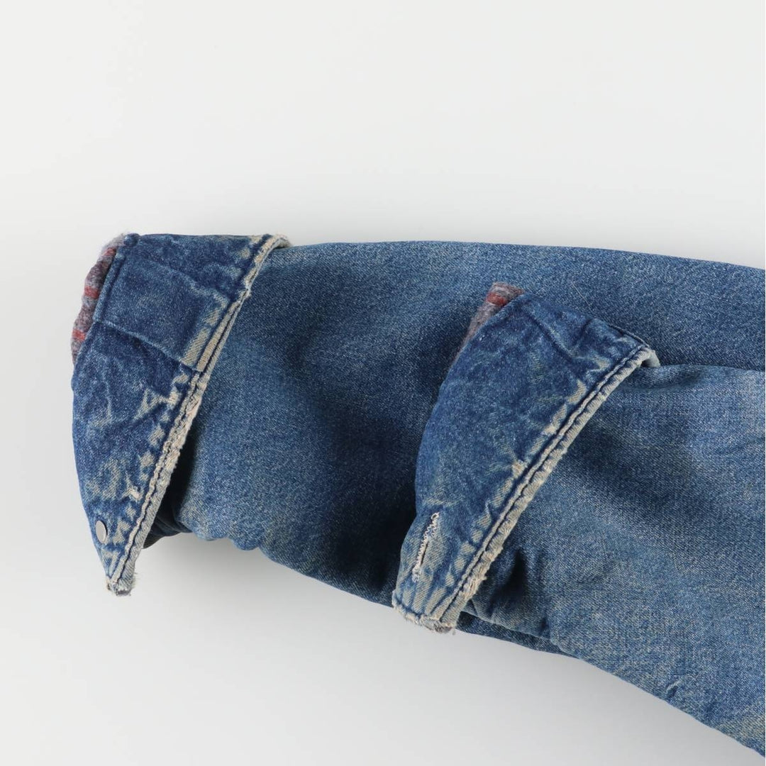 Vintage 1980'S WearGuard denim jacket, made in the USA, size S, men's cotton blue type Vintage Second Hand