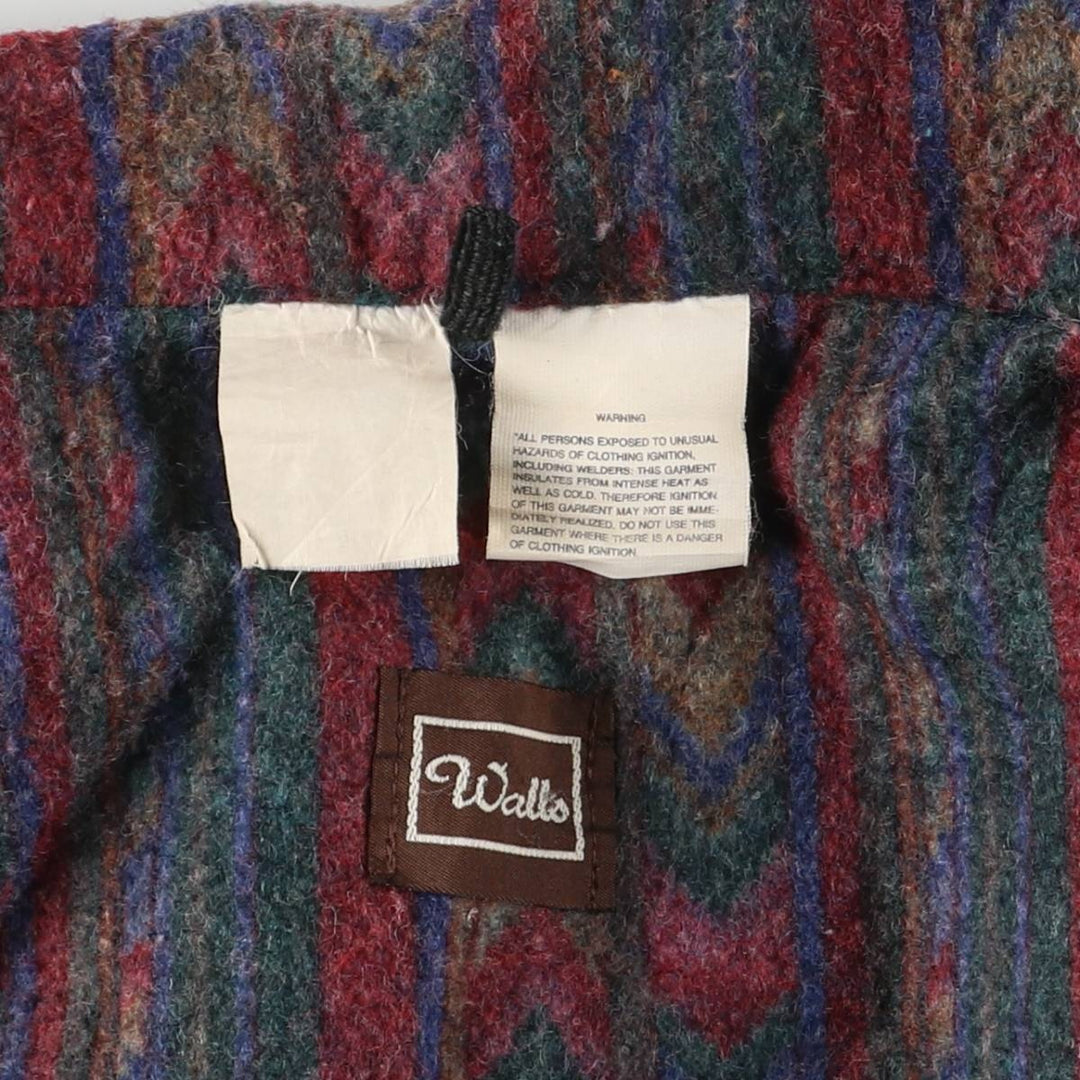 Vintage 1980'S Walls denim coveralls, men's size XXL unclear blue type Vintage Second Hand