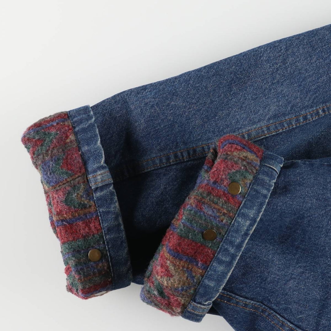 Vintage 1980'S Walls denim coveralls, men's size XXL unclear blue type Vintage Second Hand