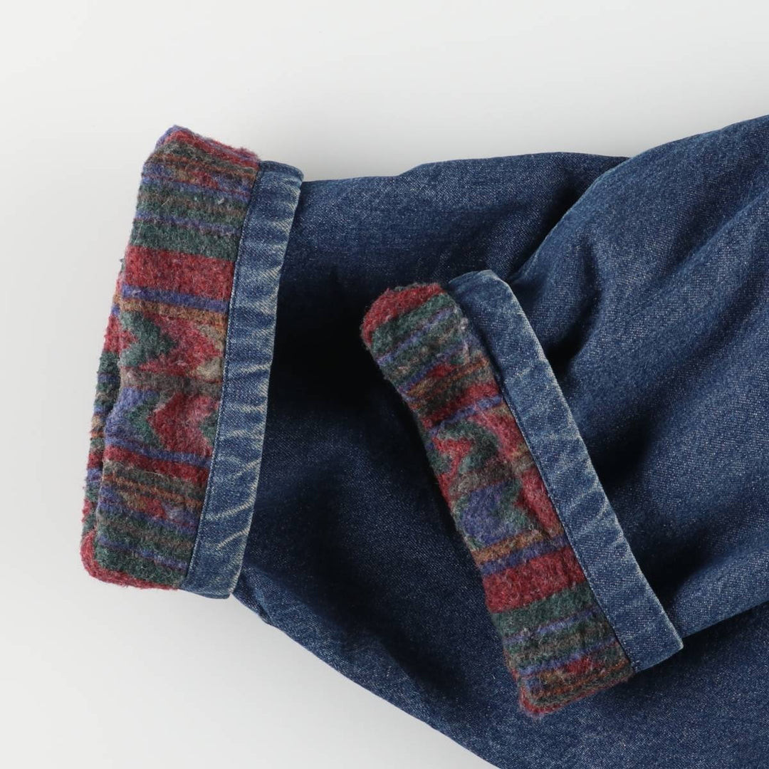 Vintage 1980'S Walls denim coveralls, men's size XXL unclear blue type Vintage Second Hand