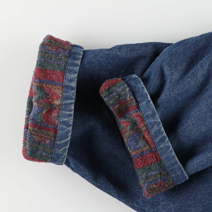 Vintage 1980'S Walls denim coveralls, men's size XXL unclear blue type Vintage Second Hand