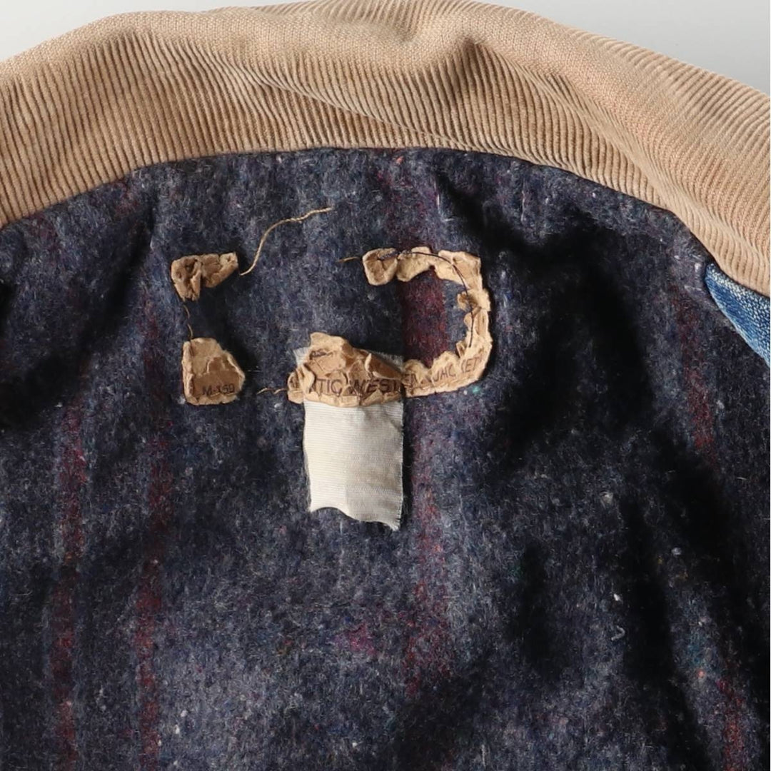 Vintage Wrangler denim jacket, size L, men's size L unclear blue type Vintage Second Hand