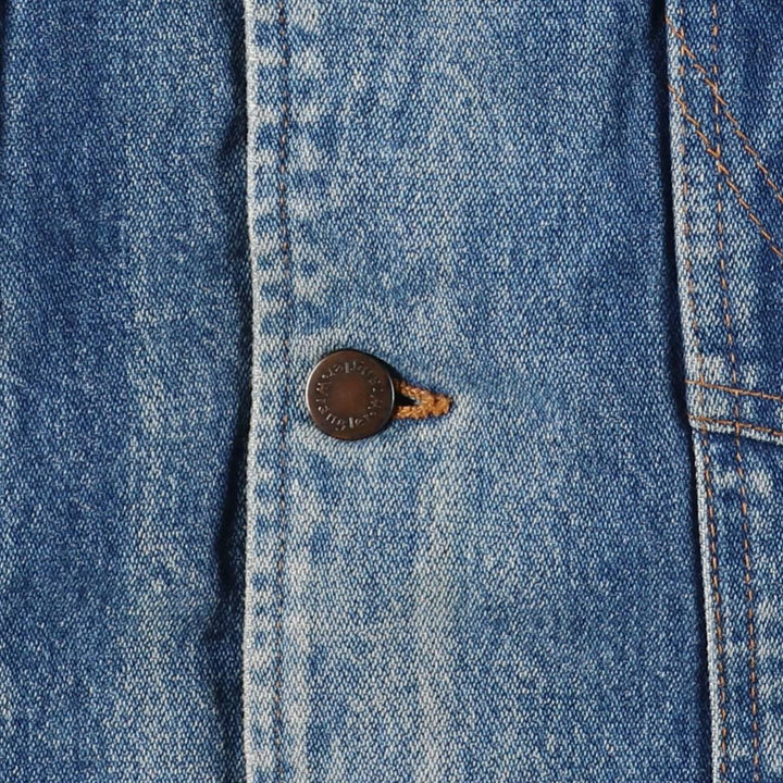 Vintage Wrangler denim jacket, size L, men's size L unclear blue type Vintage Second Hand