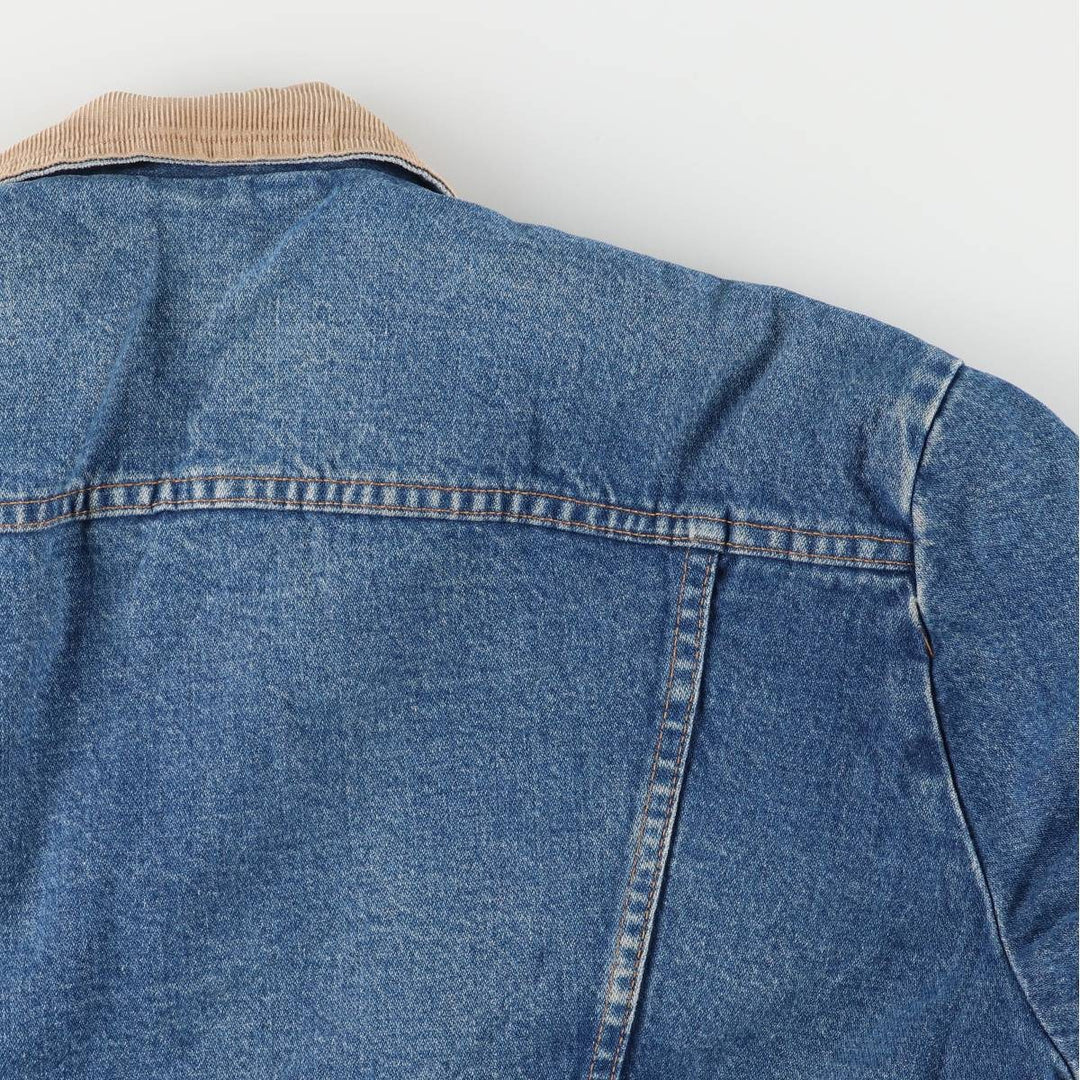 Vintage Wrangler denim jacket, size L, men's size L unclear blue type Vintage Second Hand