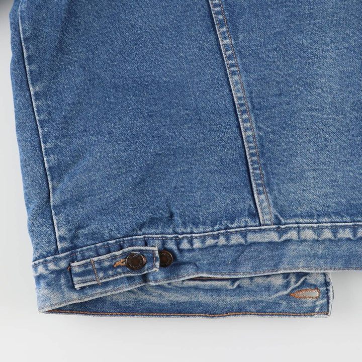 Vintage Wrangler denim jacket, size L, men's size L unclear blue type Vintage Second Hand