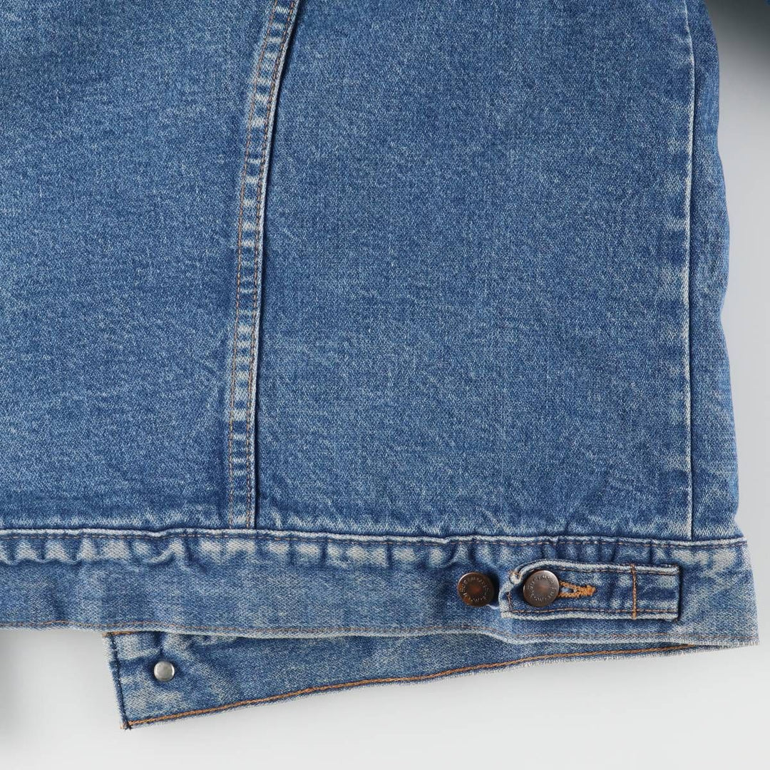 Vintage Wrangler denim jacket, size L, men's size L unclear blue type Vintage Second Hand