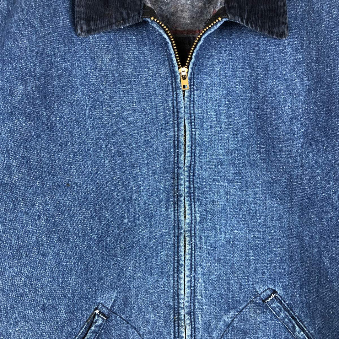 Vintage 70s-80'S Big Ben denim jacket, made in the USA, men's size XL cotton blue type Vintage Second Hand