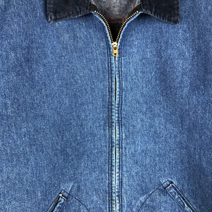 Vintage 70s-80'S Big Ben denim jacket, made in the USA, men's size XL cotton blue type Vintage Second Hand