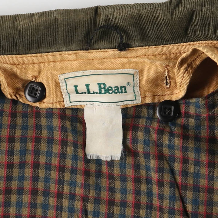 70s-80'S LLBean Duck Hunting Jacket, Men's Size XL unclear Beige type Vintage Second Hand