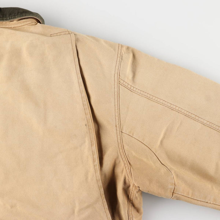 70s-80'S LLBean Duck Hunting Jacket, Men's Size XL unclear Beige type Vintage Second Hand
