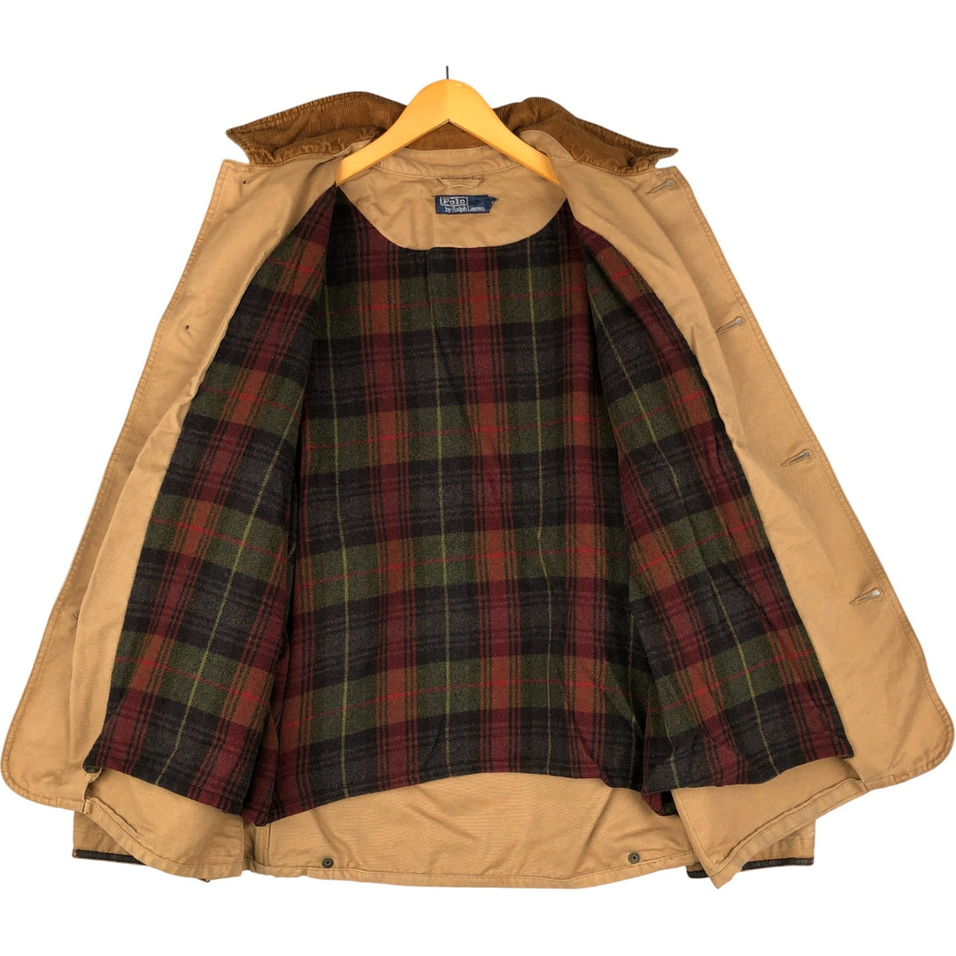 Ralph Lauren POLO by Ralph Lauren Hunting Jacket Men's XL cotton beige type brown Vintage Second Hand