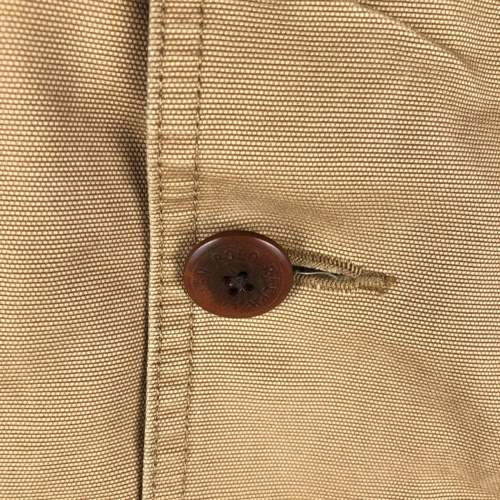 Ralph Lauren POLO by Ralph Lauren Hunting Jacket Men's XL cotton beige type brown Vintage Second Hand