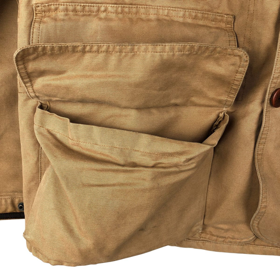 Ralph Lauren POLO by Ralph Lauren Hunting Jacket Men's XL cotton beige type brown Vintage Second Hand