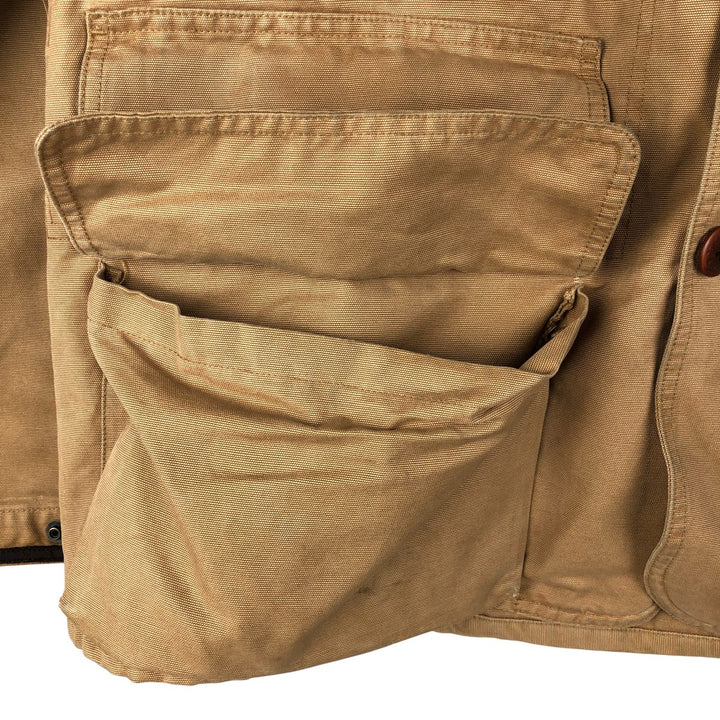 Ralph Lauren POLO by Ralph Lauren Hunting Jacket Men's XL cotton beige type brown Vintage Second Hand