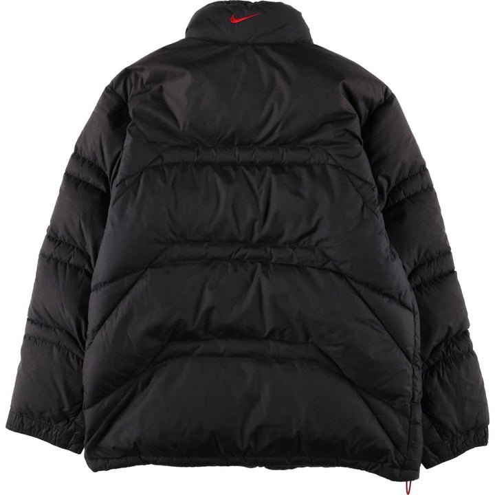 2000'S Nike Ripstop Down Jacket, Men's Size Medium polyester black type Vintage Second Hand