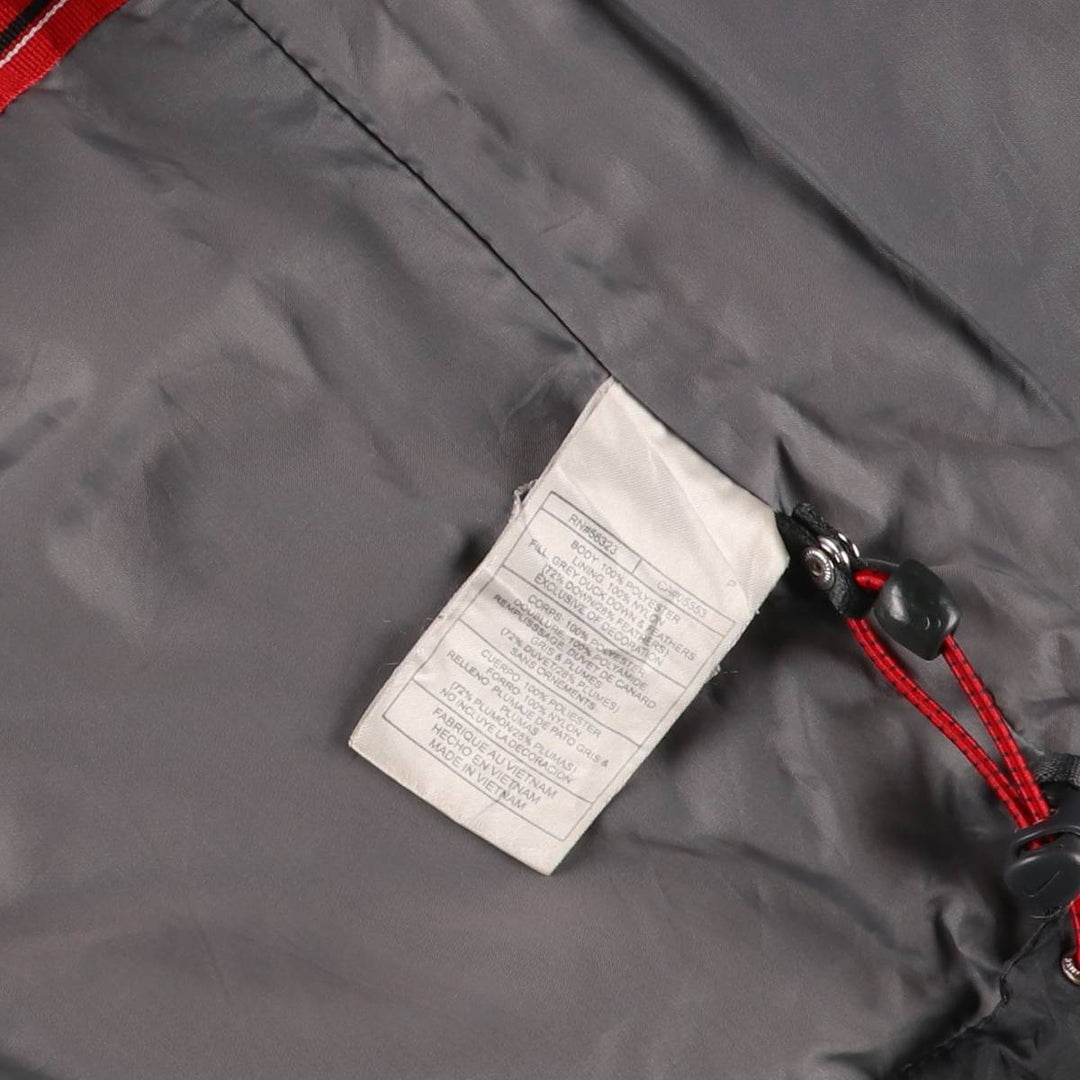 2000'S Nike Ripstop Down Jacket, Men's Size Medium polyester black type Vintage Second Hand