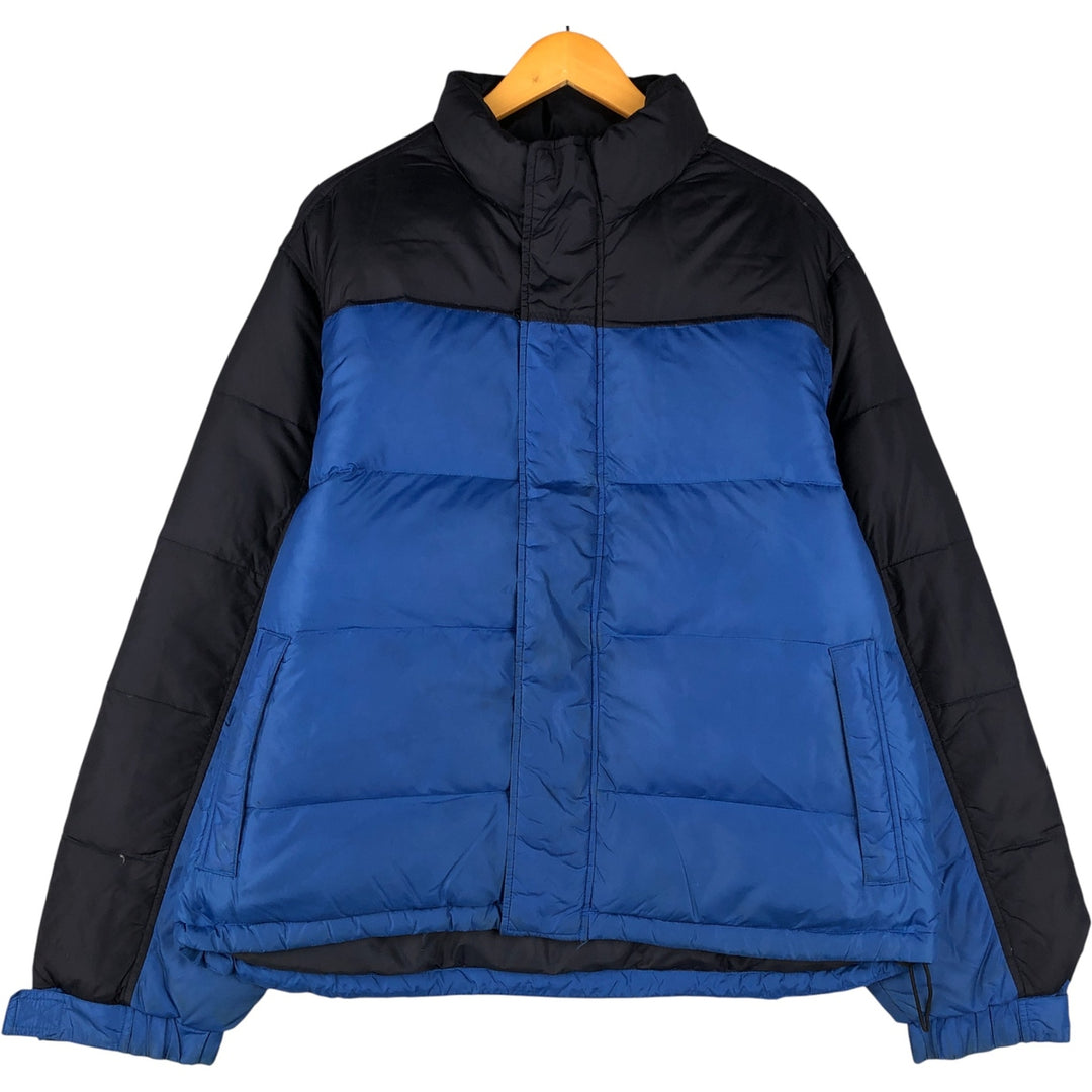 Eddie Bauer Goose Down Jacket, Men's Size L Nylon black type Vintage Second Hand