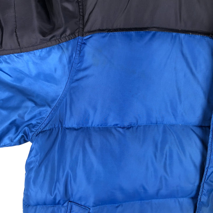 Eddie Bauer Goose Down Jacket, Men's Size L Nylon black type Vintage Second Hand